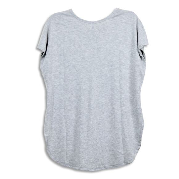 New! Yogalicious Relaxed Fit High-Low Hem Embellished Active Top T-Shirt - Picture 4 of 7
